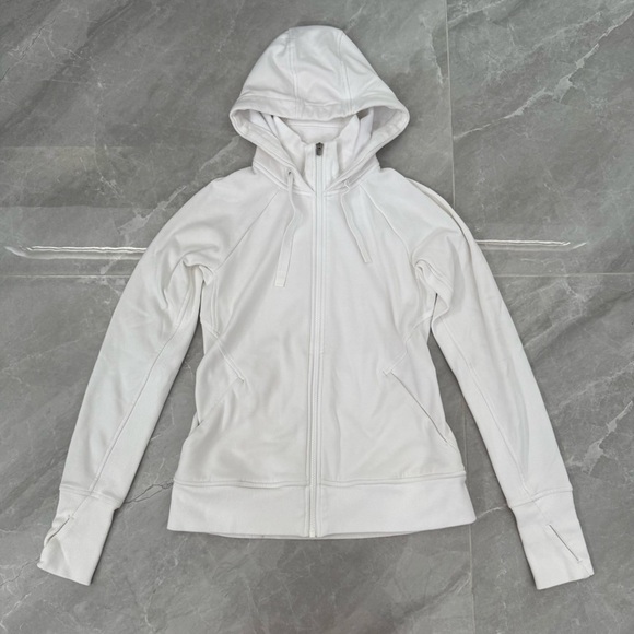 Women’s Athleta Triumph Hoodie Full Zip Jacket Thumbholes Size XS - Picture 3 of 16